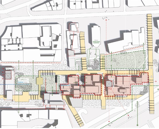 A commercial site plan represents how Austin Engineering offers Commercial Site Planning in Peoria IL